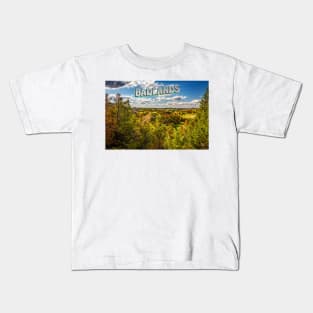 North Dakota Badlands Kids T-Shirt